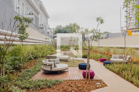 Área comum de kitnet/studio à venda com 1 quarto, 28m² em Sumaré, São Paulo