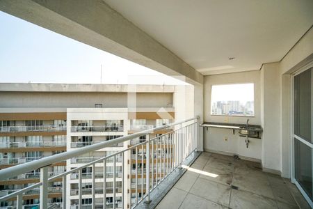 Varanda de apartamento para alugar com 1 quarto, 49m² em Tatuapé, São Paulo