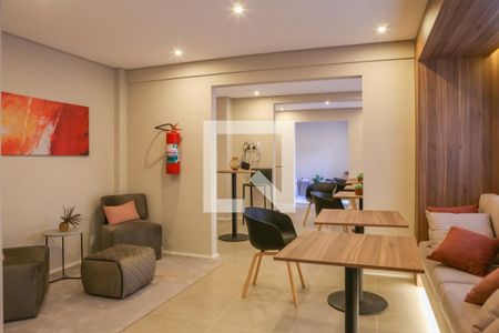 Apartamento para alugar com 35m², 2 quartos e sem vagaÁrea comum - Salão de festas
