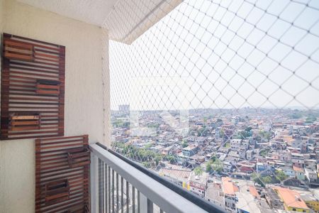 Varanda de apartamento à venda com 2 quartos, 48m² em Parque João Ramalho, Santo André