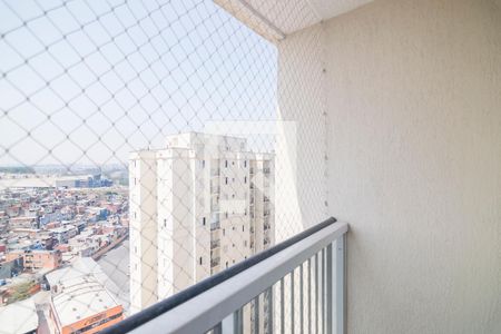 Varanda de apartamento à venda com 2 quartos, 48m² em Parque João Ramalho, Santo André