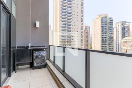 Apartamento para alugar com 55m², 1 quarto e 2 vagas Apartamento para alugar com 55m², 1 quarto e 2 vagasVaranda/Área de Serviço