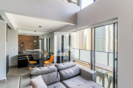 Apartamento para alugar com 55m², 1 quarto e 2 vagas Apartamento para alugar com 55m², 1 quarto e 2 vagasSala