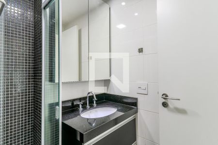 Apartamento para alugar com 55m², 1 quarto e 2 vagas Apartamento para alugar com 55m², 1 quarto e 2 vagasBanheiro da Suíte