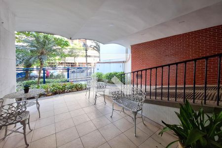 Apartamento à venda com 125m², 3 quartos e 1 vagaFachada e portaria