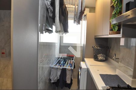 Apartamento para alugar com 93m², 3 quartos e 2 vagasCozinha e Área de Serviço