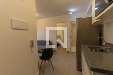 Apartamento para alugar com 34m², 2 quartos e sem vaga Apartamento para alugar com 34m², 2 quartos e sem vagaCozinha e Área de Serviço
