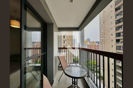 Sacada de kitnet/studio para alugar com 0 quarto, 25m² em Brooklin Paulista, São Paulo