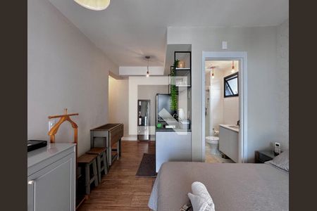 Studio de kitnet/studio para alugar com 0 quarto, 25m² em Brooklin Paulista, São Paulo