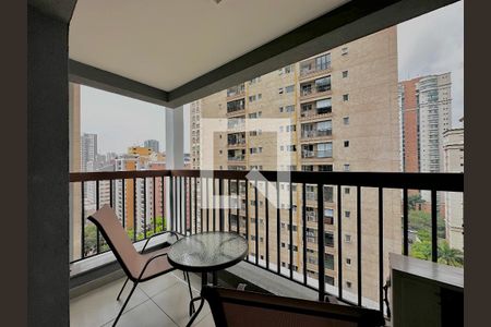 Sacada de kitnet/studio para alugar com 0 quarto, 25m² em Brooklin Paulista, São Paulo