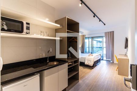 Studio para alugar com 28m², 1 quarto e sem vagaCozinha