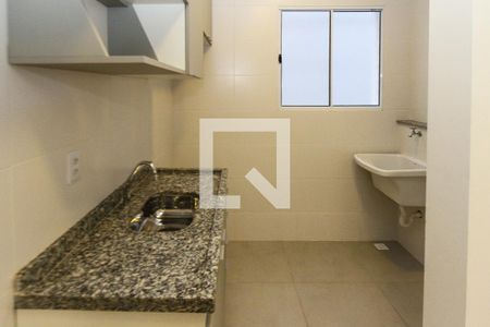 Cozinha de apartamento para alugar com 2 quartos, 40m² em Vila Ivg, São Paulo