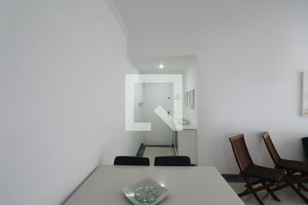 Sala de apartamento para alugar com 3 quartos, 98m² em Loteamento Joao Batista Juliao, Guarujá