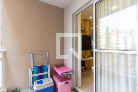 varanda de apartamento à venda com 2 quartos, 41m² em Várzea da Barra Funda, São Paulo