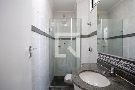 Banheiro da Suíte de apartamento para alugar com 3 quartos, 92m² em Cidade Nova, Belo Horizonte