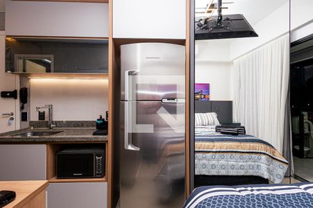 Studio para alugar com 23m², 1 quarto e sem vaga Studio para alugar com 23m², 1 quarto e sem vagaCozinha