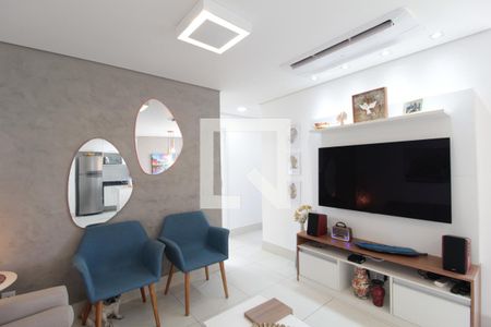 Sala de apartamento à venda com 3 quartos, 70m² em Liberdade, Belo Horizonte