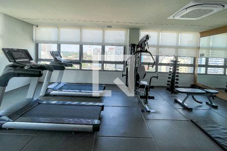 Studio para alugar com 25m², 1 quarto e sem vaga Studio para alugar com 25m², 1 quarto e sem vagaÁrea comum - Academia