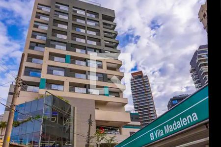 Studio para alugar com 25m², 1 quarto e sem vaga Studio para alugar com 25m², 1 quarto e sem vagaFachada