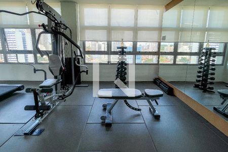 Studio para alugar com 25m², 1 quarto e sem vaga Studio para alugar com 25m², 1 quarto e sem vagaÁrea comum - Academia