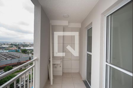 Varanda de apartamento para alugar com 2 quartos, 45m² em Várzea da Barra Funda, São Paulo