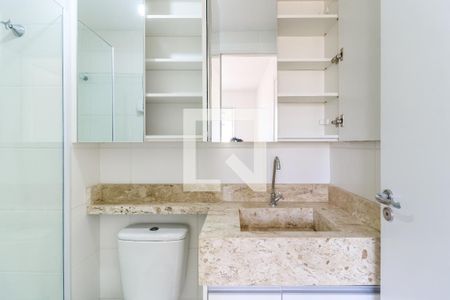 Apartamento à venda com 29m², 1 quarto e sem vaga Apartamento à venda com 29m², 1 quarto e sem vagaBanheiro da Suíte