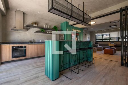 Apartamento para alugar com 27m², 1 quarto e sem vaga Apartamento para alugar com 27m², 1 quarto e sem vagaLounge