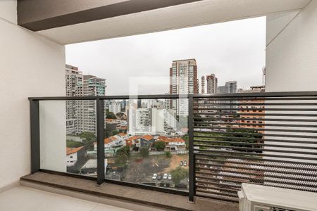 Studio à venda com 25m², 1 quarto e sem vagaVaranda