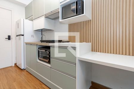 Studio à venda com 25m², 1 quarto e sem vagaCozinha