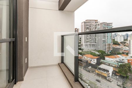 Studio à venda com 25m², 1 quarto e sem vagaVaranda