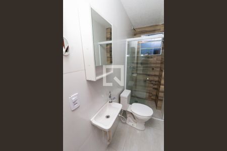 Banheiro de apartamento para alugar com 1 quarto, 41m² em Parque Paineiras, São Paulo
