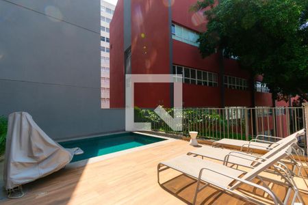 Studio para alugar com 25m², 1 quarto e sem vagaÁrea comum - Piscina