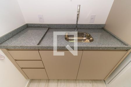 Studio para alugar com 25m², 1 quarto e sem vagaCozinha