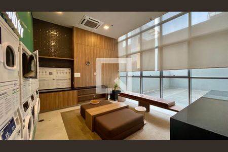 Studio à venda com 40m², 1 quarto e 1 vagaLavanderia