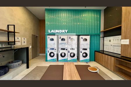 Studio à venda com 40m², 1 quarto e 1 vagaLavanderia