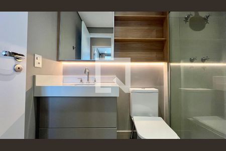 Studio à venda com 40m², 1 quarto e 1 vagaBanheiro