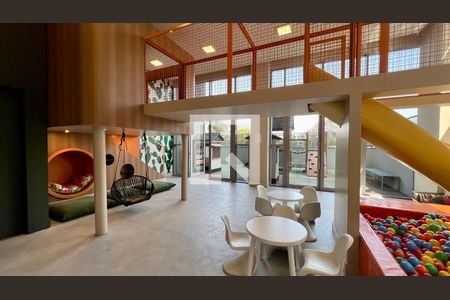 Studio à venda com 40m², 1 quarto e 1 vagaBrinquedoteca