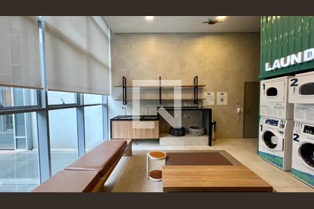 Studio à venda com 40m², 1 quarto e 1 vagaLavanderia