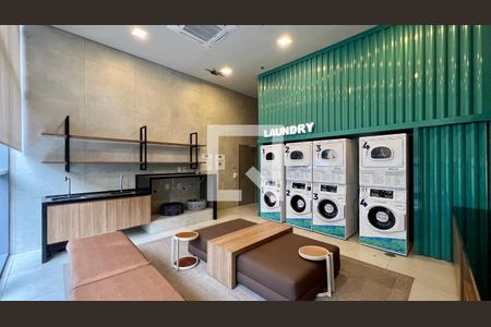 Studio à venda com 40m², 1 quarto e 1 vagaLavanderia
