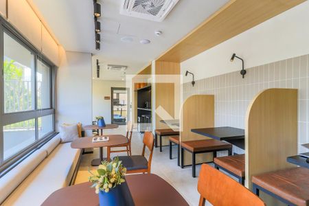 Área comum - Coworking de kitnet/studio à venda com 1 quarto, 22m² em Campo Belo, São Paulo