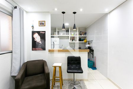 Apartamento à venda com 40m², 1 quarto e sem vaga Apartamento à venda com 40m², 1 quarto e sem vagaSala