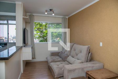 Sala  de apartamento para alugar com 2 quartos, 49m² em Centro, Diadema