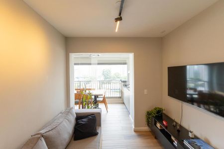 Sala de apartamento à venda com 2 quartos, 69m² em Jardim Caravelas, São Paulo