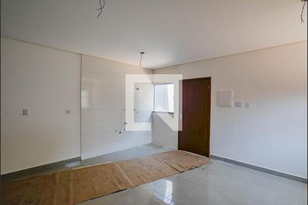 Sala/Cozinha de casa à venda com 3 quartos, 86m² em Jardim Leonilda, Santo André