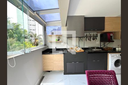 Varanda de apartamento à venda com 2 quartos, 100m² em Jardim Prudência, São Paulo