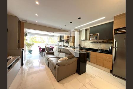 Sala de apartamento à venda com 2 quartos, 100m² em Jardim Prudência, São Paulo