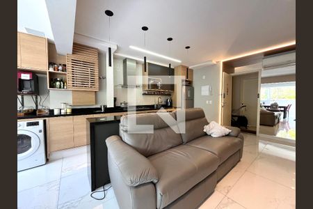 Sala de apartamento à venda com 2 quartos, 100m² em Jardim Prudência, São Paulo