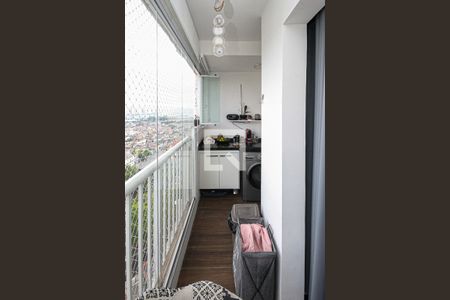 Varanda de apartamento à venda com 2 quartos, 42m² em Sítio da Figueira, São Paulo