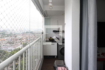 Varanda de apartamento à venda com 2 quartos, 42m² em Sítio da Figueira, São Paulo