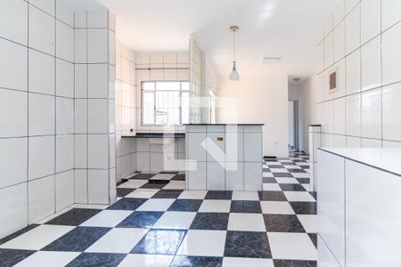 Cozinha de casa para alugar com 1 quarto, 60m² em Parque Guarani, São Paulo